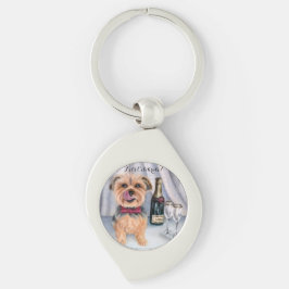 Yorkie-Schlüsselanhänger Schlüsselanhänger