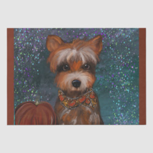 YORKIE SEIDENPAPIER