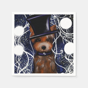 YORKIE SERVIETTE