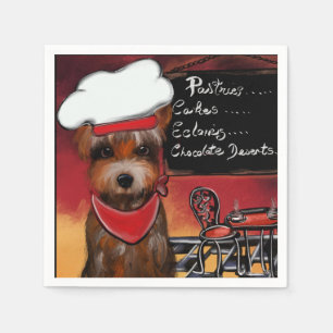 YORKIE SERVIETTE