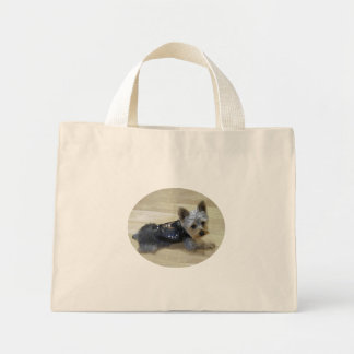 Yorkie Tote Bag Mini Stoffbeutel