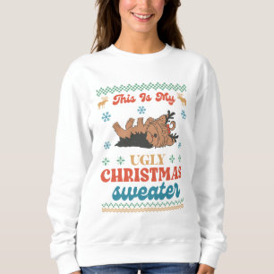 Yorkie Ugly Christmas Sweater Sweatshirt