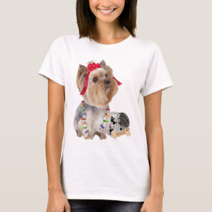 Yorkie Uhren für Sankt T-Shirt
