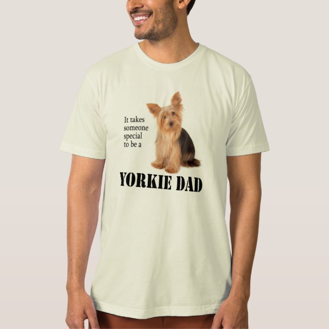 Yorkie Vater-T - Shirt (Vorderseite)