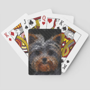 Yorkie, Yorkshire Terrier, Puppy Spielkarten