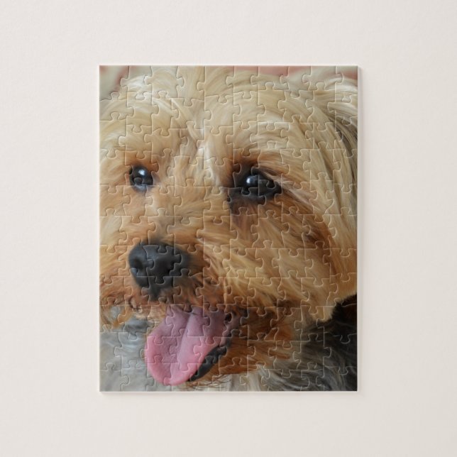 Yorkie Zac Puzzle (Vertikal)