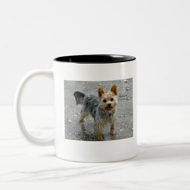 Yorkie Zweifarbige Tasse (Links)