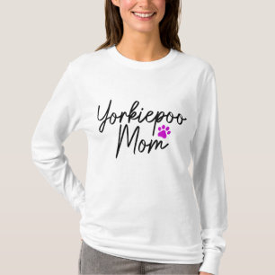 Yorkiepoo Mama Dog Owner Yorkiepoo Mama T-Shirt