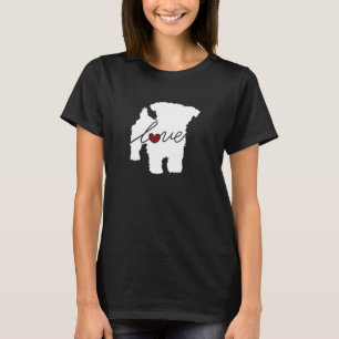 Yorkiepoo (Yorkie/Pudel) Liebe T-Shirt