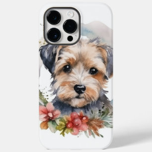 Yorkipoo Christmas Wreath Festive Pup Case-Mate iPhone 14 Pro Max Hülle