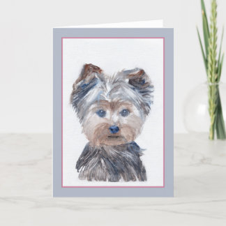 Yorkipoo Grußkarte Karte