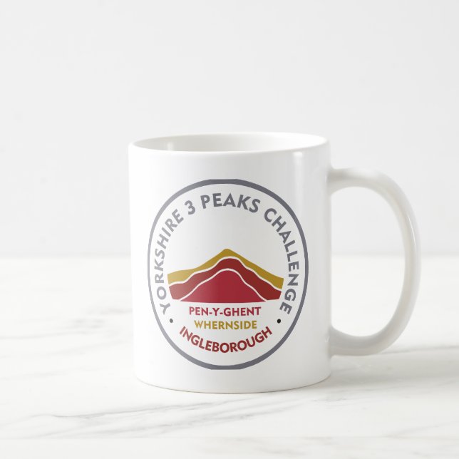 Yorkshire 3 Peaks Challenge Wanderroute Kaffeetasse (Rechts)
