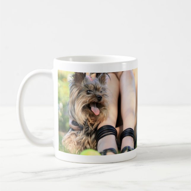 Yorkshire-Begleiter Kaffeetasse (Links)