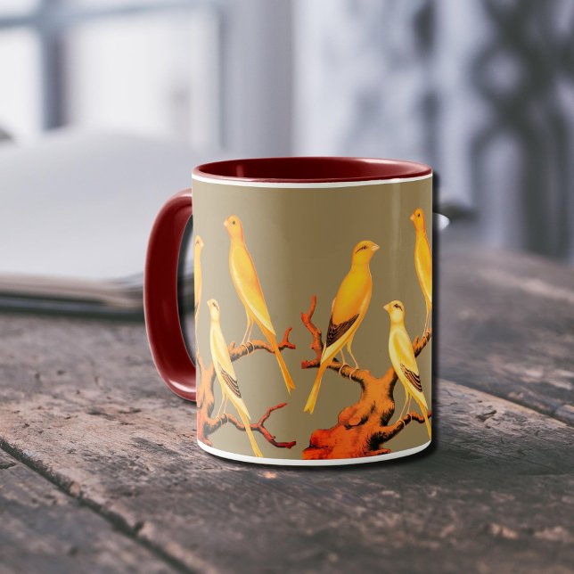 Yorkshire  Canaries   Tasse (Von Creator hochgeladen)