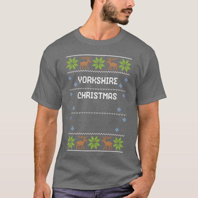 Yorkshire Christmas boy T-Shirt (Vorderseite)