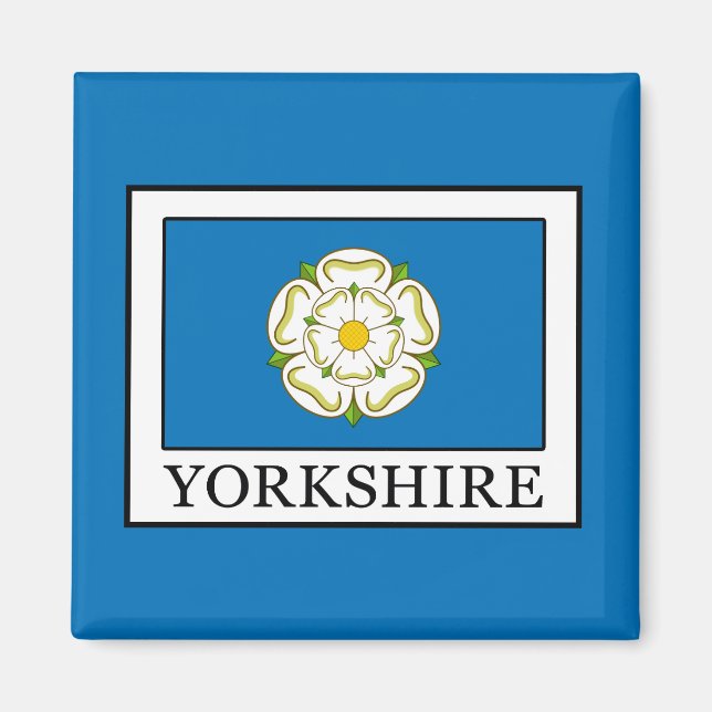 Yorkshire County England Magnet (Vorne)
