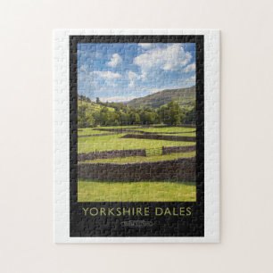 Yorkshire Dales Eisenbahnplakat Puzzle