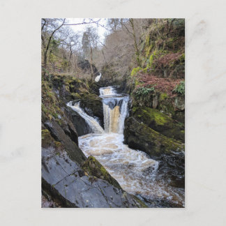 Yorkshire Dales, Ingleton - Pecca Falls Postkarte