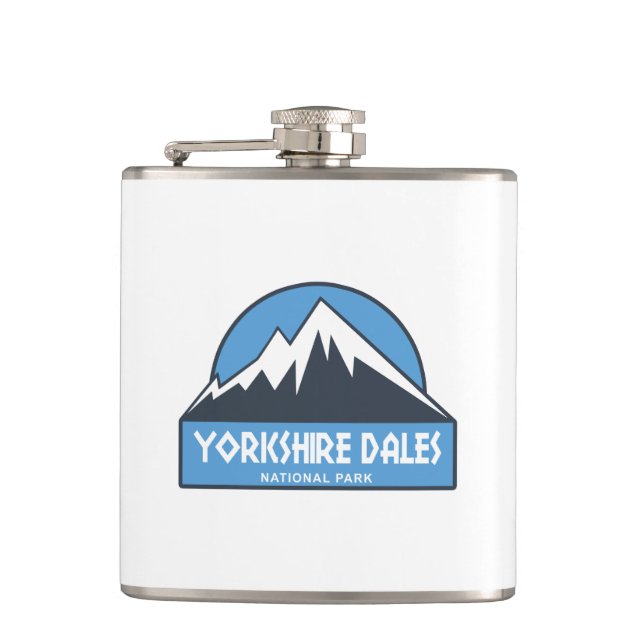 Yorkshire Dales National Park Flachmann (Vorderseite)