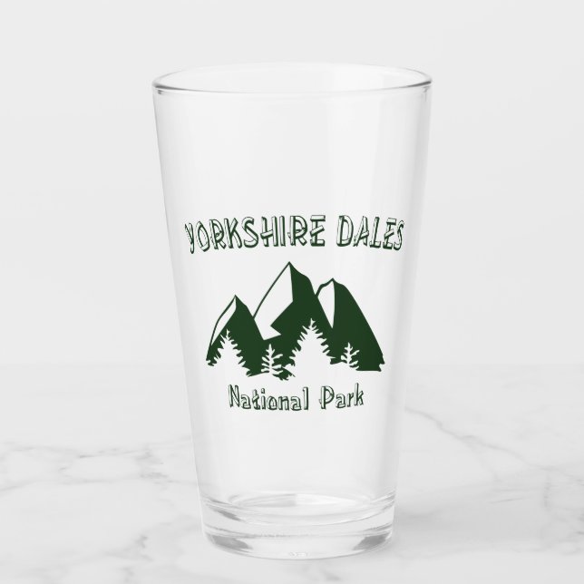 Yorkshire Dales National Park Glas (Vorderseite)
