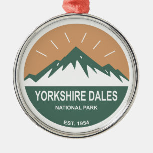 Yorkshire Dales National Park Ornament Aus Metall