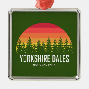 Yorkshire Dales National Park Ornament Aus Metall