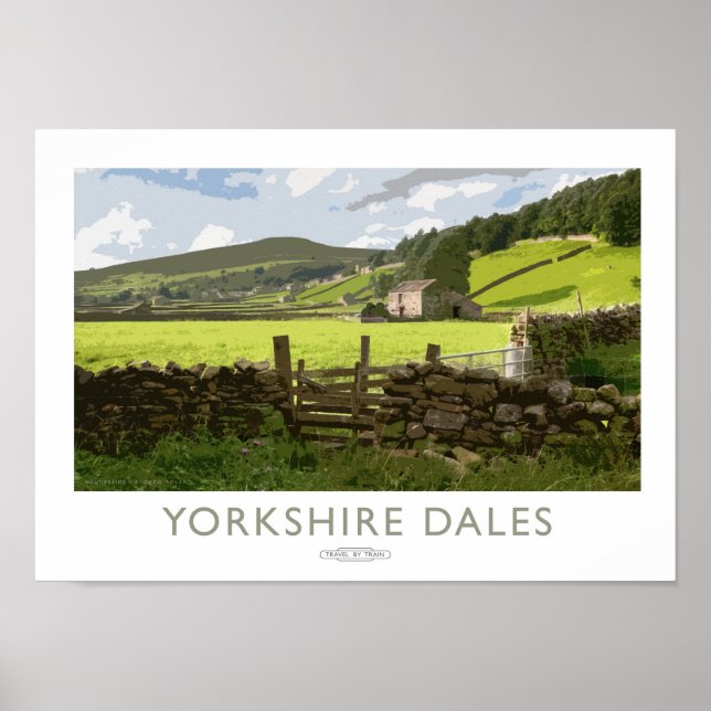 Yorkshire Dales Railposter Poster (Vorne)