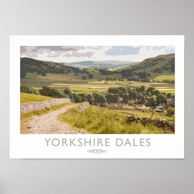 Yorkshire Dales Railposter Poster (Vorne)