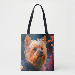 Yorkshire Dog Animal Portrait Painting Pet Zuhause