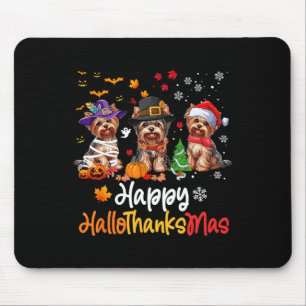 Yorkshire Dog Halloween Weihnachtsgeschenk Mousepad
