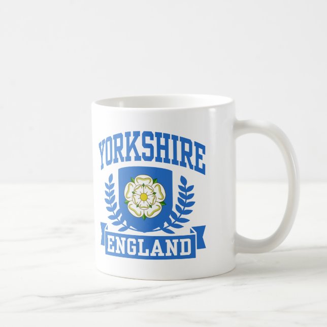 Yorkshire England Kaffeetasse (Rechts)