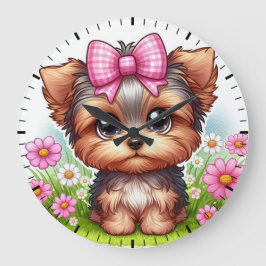 Yorkshire Große Wanduhr