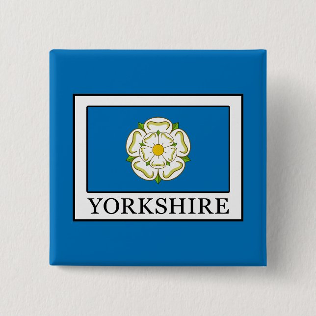 Yorkshire Landkreis England Button (Vorderseite)