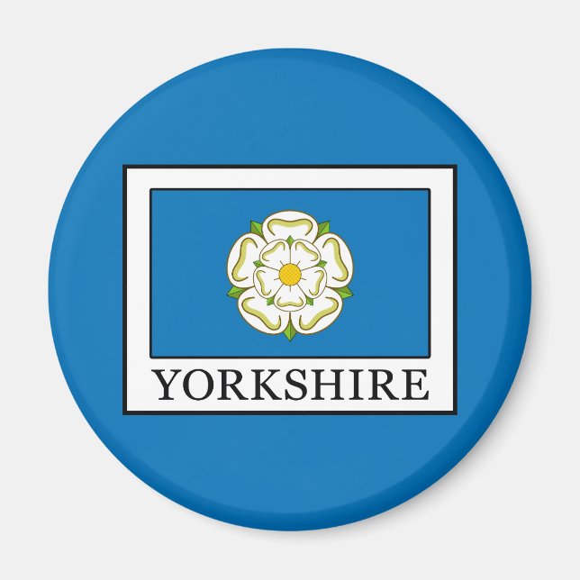 Yorkshire Landkreis England Magnet (Vorne)