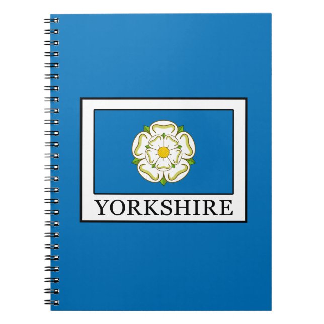 Yorkshire Landkreis England Notizblock (Vorderseite)