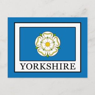 Yorkshire Landkreis England Postkarte
