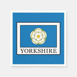 Yorkshire Landkreis England Serviette