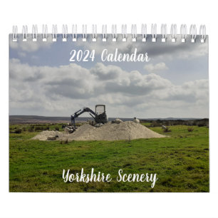 Yorkshire-Landschaft 2024 Kalender