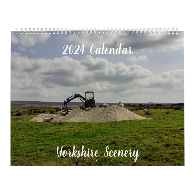 Yorkshire-Landschaft 2024 Kalender (Titelbild)
