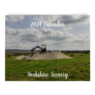 Yorkshire-Landschaft 2024 Kalender