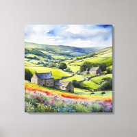 "Yorkshire Meadowsong" Landscape Yorkshire Dales