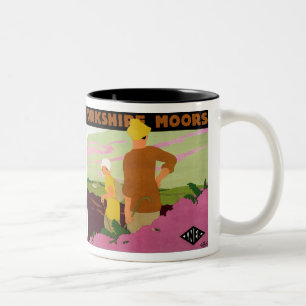 Yorkshire Moors Zweifarbige Tasse