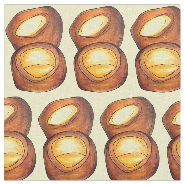 Yorkshire Pudding North England British Food Stoff (Nahaufnahme)