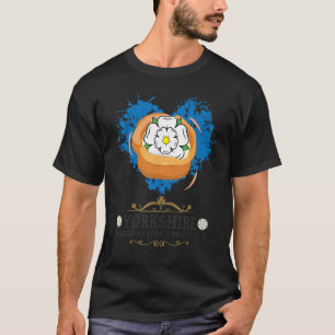 Yorkshire-Rosen-Flaggen-Idee für Kinder mit Yorksh T-Shirt