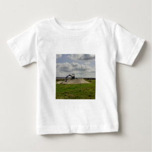 Yorkshire Schafe und ein Grabmesser. Baby T-shirt