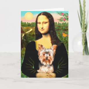 Yorkshire Terrier 17 - Mona Lisa Karte