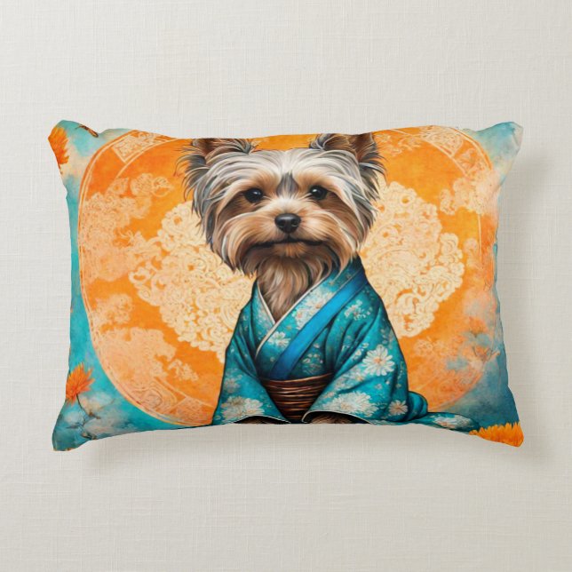 YORKSHIRE TERRIER-2 DEKOKISSEN (Vorderseite)