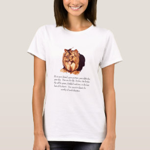 Yorkshire Terrier Andenken Rüde T-Shirt