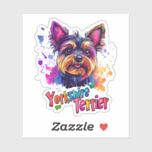 Yorkshire Terrier Aufkleber