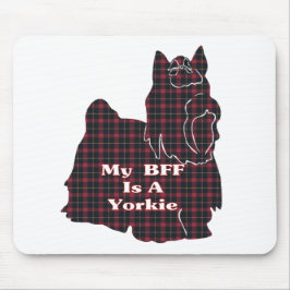 Yorkshire Terrier BESTE FREUNDIN Geschenke Mousepad